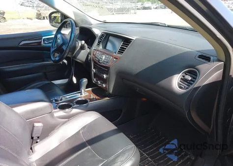 2014 Nissan Pathfinder Platinum из США, поврежденный, VIN 5N1AR2MM4EC650387